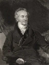 Thomas Young, grabado por G. Adcock, de «National Portrait Gallery, volumen II», publicado hacia 1835